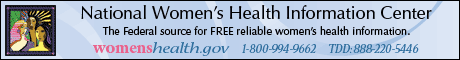 womenshealth.gov banner