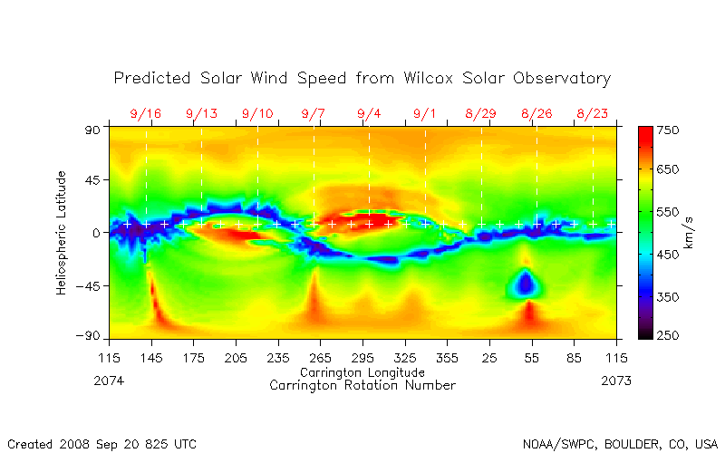 Predicted Solar Wind Speed at the Source Surface