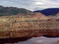 Photo of Montana's Berkeley Pit, contaminated by mineral nanoparticles.