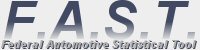 Federal Automotive Statistical Tool (FAST) Logo