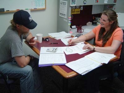 photo of the debriefing process