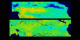 A comparison of El Nino sea surface temperature, height, wind, and precipitation anomalies in the Pacific for January 1997 through December 1997.  (Wind anomalies stop at October 1997)