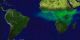 Aerosol concentrations over the Atlantic Ocean from May 1997 through May 1998 from Earth Probe TOMS