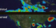 A comparison of daily precipitation observed by TRMM for September, 1999, with rainfall from a new forecast technique