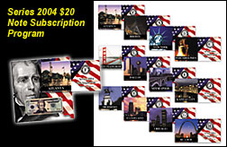 Series 2004 $20 Single Note Sub (Store Page)
