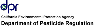logo: California EPA: Department of Pesticide Regulation