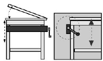 Look for cases and counters that allow workers to serve customers without long reaches