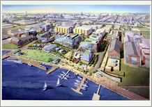Image of the Southeast Federal Center site