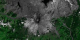 Landsat imagery of Mount St. Helens before, during, and after the devastation from the eruption in 1980.