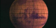 Mars true color Viking sphere rotating to Polar Lander site in MOLA false color