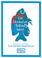 Fish Logo - Get Hooked on Seafood Safety - Office of Seafood - Food and Drug Administration