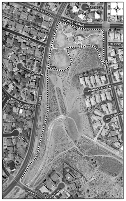 Embudo Hills Park Satellite Image