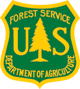 Forest Service logo which links to the agency's national site.