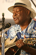 John Cephas performing at the concert