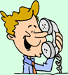 Image of a man on a telephone