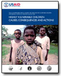 Cover image of Highly Vulnerable Children: Causes, Consequences and Actions