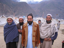 Members of the Community Elder Board, which promotes education for all children at Maira Camp.