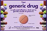 Counter Pad: "Your generic drug is safe and effective. And we've got the results to prove it."