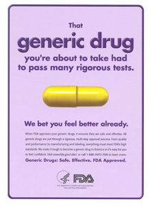 That generic drug you're about to take had to pass many rigorous tests