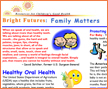 Bright Futures Family Matteris