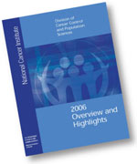 Cover of Division of Cancer Control and Population Sciences (DCCPS) report