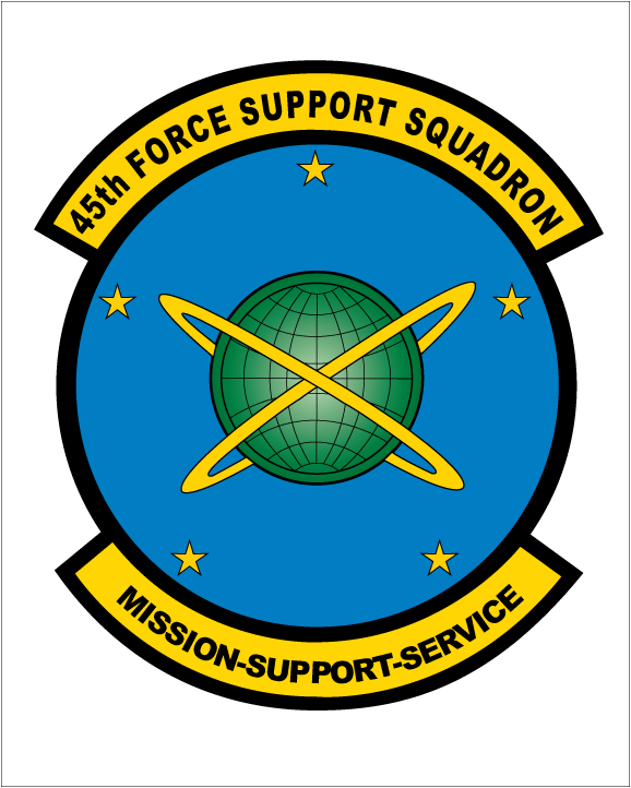 45th Force Support Squadron logo