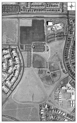 Manzano Mesa Multigenerational Center Satellite Image