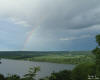 Rainbow over Illinois River near Peoria, 5/31/2004.  Photo by John Carlson.