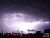Lightning over Decatur, 3/13/2006.  Photo by Paul Hadfield.