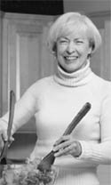 Photo of older woman in the kitchen