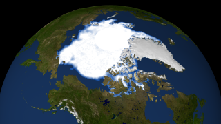 17 September 1982 Arctic sea ice minimum area for 1982
