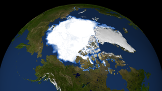 16 September 1984 Arctic sea ice minimum area for 1984