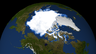 02 September 1987 Arctic sea ice minimum area for 1987