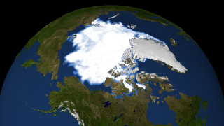 04 September 1992 Arctic sea ice minimum area for 1992