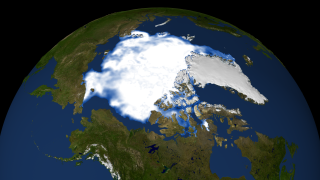 05 September 1994 Arctic sea ice minimum area for 1994