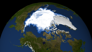 12 September 1998 Arctic sea ice minimum area for 1998