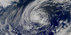 A close up of Hurricane Olga, from the SeaWiFS Instrument.