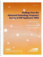 Findings from the Advanced Technology Program's Survey of ATP Applicants 2004