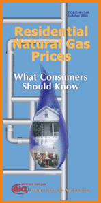 Cover of the publication Residential Natural Gas Prices: What Consumer Should Know