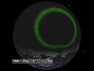 We open with a view of a (simulated) aurora.