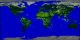 Daily cumulative lightning measurements from the Lightning Imaging Sensor (LIS) on TRMM for the
period from April 1, 1998, through April 29, 1998.  Global data is shown, followed by regional data for North
America, North and South America, and Africa.