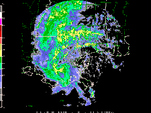 Click Here for a radar animation of Tropical Storm Isidore as it made landfall along the Louisiana coast on September 26th, 2002