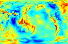 New map of Earth's gravity field from Grace data