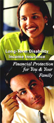 Cover of the publication 'Long Term Disability Income Insurance'