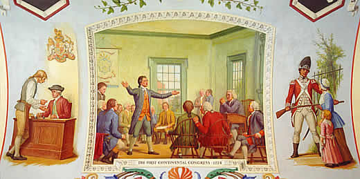 The First Continental Congress, 1774