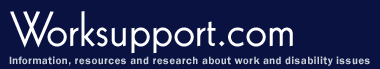 Worksupport.com | Information, resources and research about work and disability issues
