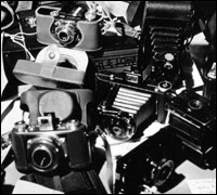 Spy cameras seized during World War II