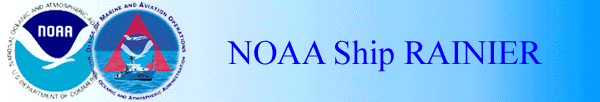 NOAA Ship RAINIER Banner