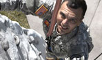 Photo of Soldier on rock wall