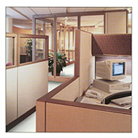 Counter Point Wall Office System Furniture.
